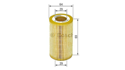Filtru ulei BOSCH 1457429249 Citroen C3, C4, C4 Picasso, C5, Berlingo, DS3, DS4, Ford C-Max, Focus 2, Focus 3, Tranzit, Fiat Ducato, MINI, Land Rover Devenfer, Freelander, Mini Cooper, Peugeot Boxer, 2008, 207, 208, 3008, 307, 308, 5008;508, Volvo
