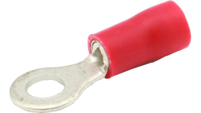 Papuci electrici izolati, rosu cu Inel, 5,3 mm, lungime 20,00 mm, crimpat, 635, 10 terminale la blister Carpoint