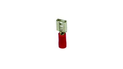 Papuci electrici izolati, tata, rosu Plat, 6.3x0.8 mm, lungime 21 mm, crimpat, 541, 10 terminale la blister Carpoint