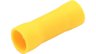 Papuci electrici izolati, mama, galben Rotund, 6,8 mm, lungime 26,7 mm, crimpat, 551, 10 buc. la blister Carpoint