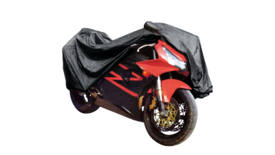 Prelata motocicleta Carpoint 245x80x145cm , PVC , cu fereastra numar imatriculare