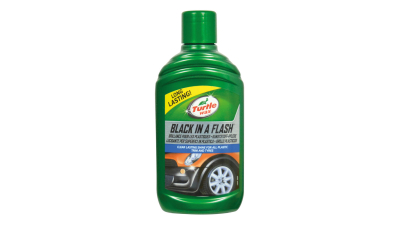 Solutie pentru restaurat elemente plastic exterior si anvelope Turtle Wax 52855 GL Black in A Flash 300ml