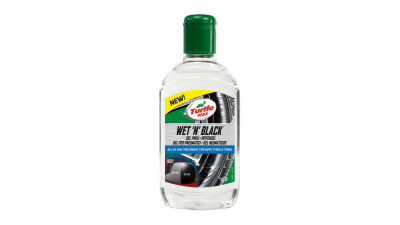 Gel intretinere si luciu anvelope si elemente palstic, aspect umed Turtle Wax Wet N Black 300ml