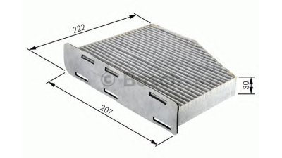 Filtru polen BOSCH 1987432365  Fiat Doblo Cargo (223) Idea Punto (188) Punto Van (188Ax) Doblo (119)