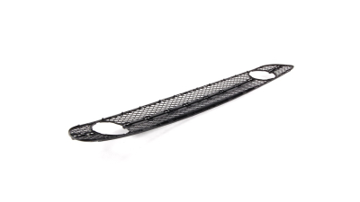 Grila bara fata VW Beetle (1C/9C/1Y), 01.1998-05.2005, 1C0807681C01C, 950127-1 cu locas pentru proiectoare, neagra