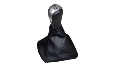Nuca schimbator cu manson Skoda Octavia 2 1Z 2004-2008, husa schimbator 1Z0711141B Silver