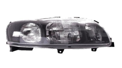 Far Volvo V70 04.2000-06.2004, XC70 03.2000-05.2004 TYC partea Stanga electric fara motoras tip bec H7+HB3