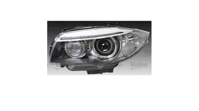Far BMW Seria 1 (E81/E82/E87/E88), 03.2011-10.2013, partea Stanga, VALEO, cu lumina de zi;tip bec D1S; electric; fara ballast; fara bec/-uri; cu motor; xenon; cu lumina viraje