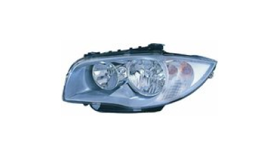 Far Bmw Seria1 (E81/E82/E87/E88), 09.2004-02.2007, electric , tip bec H7+H7 , fara motoras, omologare ECE, 63126924486; 6924486; 89310925, Dreapta