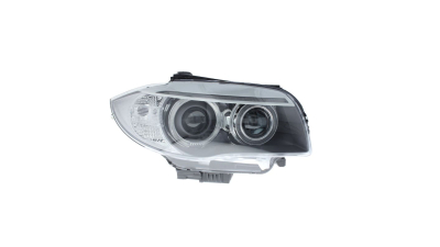 Far BMW Seria 1 (E81/E82/E87/E88), 03.2011-10.2013, partea Dreapta, electric, tip bec D1S; cu lumini de zi, fara balast, fara becuri, cu motoras, Valeo