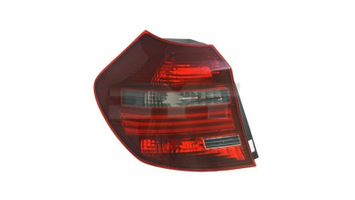 Stop spate lampa Bmw 1 (E81/E87), 01.2007-10.2013 Hatchback 3/5usi, partea Stanga, tip bec P21W+PY21W+W16W; fumuriu; fara soclu bec; Omologare: ECE, TYC