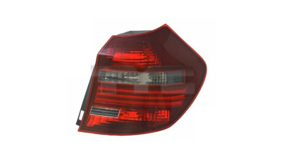 Stop spate lampa Bmw 1 (E81/E87) 01.2007-10.2013 Hatchback 3/5usi, partea Dreapta, tip bec P21W+PY21W+W16W; fumuriu; fara soclu bec; Omologare: ECE, TYC