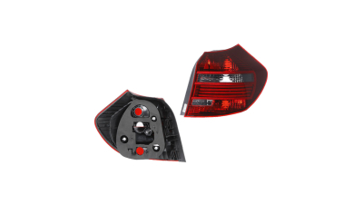 Stop spate lampa BMW Seria 1 (E81/E82/E87/E88), 01.2007-10.2013, partea dreapta, cu LED, fumuriu, fara suport becuri, Depo