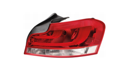 Stop spate lampa Bmw 1 (E82/E88), 03.2011-10.2013 Cabriolet/Coupe, partea Dreapta, tip bec H21W+P21W+PY21W+W16W; cu locas bec; Omologare: ECE, HELLA
