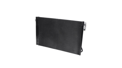 Condensator climatizare BMW Seria 1 E87/E81, 03.2005-09.2012, motor 3.0 R6, 190 kw/195kw benzina, 130i, cutie manuala/automata, full aluminiu brazat, 625(580)x397(385)x16 mm, cu uscator si filtru integrat