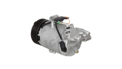 Compresor aer conditionat BMW Seria 1 E87, 03.2007-12.2011, motorizare 118i/120i; 2.0, benzina; 116i; 1.6, benzina, rola curea 110 mm, 7 caneluri, Calsonic tip: CSE613C