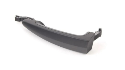 Maner usa exterior Bmw Seria 1 (E81/E82/E87/E88), 09.2004-10.2013, usa fata partea Stanga, negru / texturt, Aftermarket