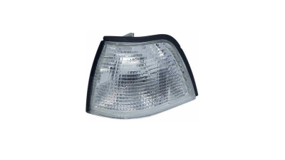 Lampa semnalizare fata BMW Seria 3 (E36), 12.1990-03.2000 CABRIO, COUPE, partea Stanga, DEPO, tip bec PY21W; alb; cu dulie bec;