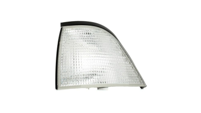 Lampa semnalizare fata BMW Seria 3 E36, 12.1990-03.2000 model Coupe/CabRio, partea Stanga, alba, fara suport becuri, TYC