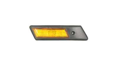 Lampa semnalizare laterala BMW Seria 3 E30, 10.1987-04.1994, E36 1990-1995; Seria 5 E34 1987-1996, Seria 6 E24 1978-1989; Seria 7 E32 1986-1994, partea Stanga, portocalie, fara suport becuri, Depo