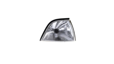 Lampa semnalizare fata BMW Seria 3 (E36), 12.1990-03.2000, partea dreapta, TYC, tip bec PY21W; alb; cu prize bec, model CABRIO, COUPE