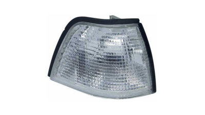 Lampa semnalizare fata BMW Seria 3 E36, 12.1990-03.2000 model Coupe/CabRio, partea Dreapta, alba, fara suport becuri, TYC
