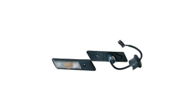 Lampa semnalizare aripa Bmw Seria 3 (E30), 10.87-04.1994, Bmw Seria 3 (E36), 12.1990-1995, Bmw Seria 5 (E34), 12.1987-06.96, Bmw 6 (E24), 08.78-12.89, Bmw Seria 7 (E32), 07.86-04.1994, alba, fara suport bec, omologare ECE, 82199404388; 82199404392, Dreapt