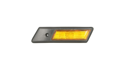 Lampa semnalizare laterala BMW Seria 3 E30, 10.1987-04.1994, E36 1990-1995; Seria 5 E34 1987-1996, Seria 6 E24 1978-1989; Seria 7 E32 1986-1994, partea Dreapta, portocalie, fara suport becuri, Depo