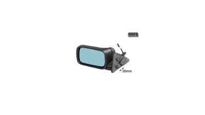 Oglinda exterioara Bmw Seria 3 E36 Coupe/Cabrio 1991-1996 partea dreapta View Max Albastra Convexa electrica 51168119158