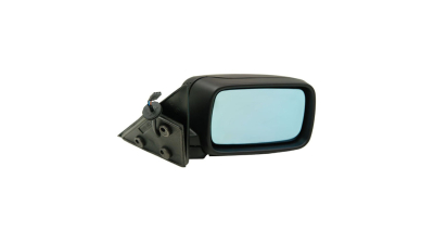 Oglinda exterioara Bmw Seria 3 E36 12.1990-03.2000 partea dreapta Best Auto Vest Albastra Convexa Carcasa neagra, modele cu 4usi 