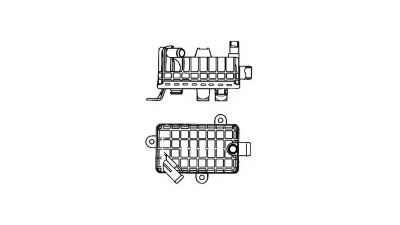 Radiator racire ulei motor, termoflot BMW Seria 3 E36, 10.1990-1998, motor 1.7 tds, 66 kw, diesel, cv manuala, 162x95x62 mm, din aluminiu