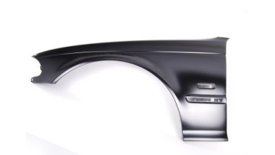 Aripa fata Bmw Seria 3 (E46), Sedan/Combi, 06.1998-09.2001, partea Stanga, cu gaura pentru semnalizare, 41358240405, 200801-J