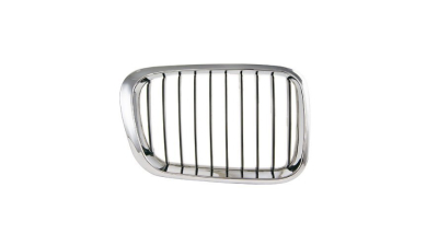 Grila radiator Bmw Seria 3 (E46), Sedan/Combi, 06.1998-09.2001, dreapta, crom, 51118226612, 200805-4