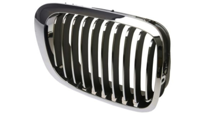 Grila radiator Bmw Seria 3 (E46/5), COUPE/CABRIO, 05.99-03.03, stanga, crom/negru, 51138208683, 20080517