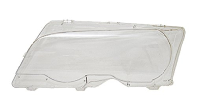 Dispersor sticla far BMW Seria 3 (E46), Sedan/Combi, 06.1998-09.2001, Dreapta, Fata, Ece, Rht/Lhd, Producator:Al (Automotive Lighting), 63126922590; 63126924044; 63128380190