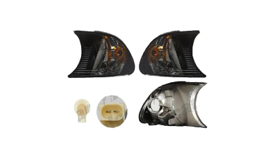 Lampa semnalizare fata Bmw Seria 3 (E46), Coupe/Cabrio, 05.1999-09.2001, partea Stanga+Dreapta, Fata, PY21W; fumuriu; cu soclu bec; Omologare: ECE, DEPO