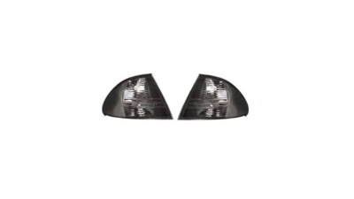 Set Lampi semnalizare fata tuning stanga+dreapta BMW Seria 3 E46 1998 – 2001 , Sedan si Combi , 2 buc , fara suport becuri , tip bec PY21W