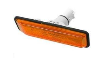 Lampa semnalizare aripa Bmw Seria 3 (E36), 96-03.2000, Bmw X5 (E53), 01.99-05.03, Bmw X5 (E53), 05.2003-10.06, portocalie, cu suport bec, omologare ECE, 63137164489; 63138372241, Stanga 