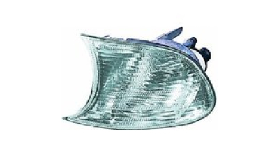 Lampa semnalizare fata Bmw Seria 3 (E46), Coupe/Cabrio, 05.1999-09.2001, Dreapta, Alba , Fara Suport Bec , Omologare Ece , Parte Fata, 63126904308, Depo