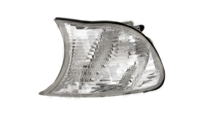 Lampa semnalizare fata Bmw Seria 3 (E46) Coupe/Cabrio, 05.1999-03.2001, Dreapta, omologare ECE, alba, fara suport becuri, Depo, 63126904308, 6904308