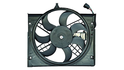 GMV radiator electroventilator Bmw Seria 3 E46, 1998-2006 (320d), Motorizare 2.0 D Diesel, tip climatizare Cu/fara AC, dimensiune 220W/420mm, 3 pini, Aftermarket