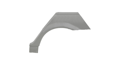 Segment reparatie aripa spate Bmw Seria 3 E46 Sedan/Combi 06.1998-06.2005 Cu 4 Usi, parte montare Segment reparatie aripa spate stanga, 2008834Q, Aftermarket