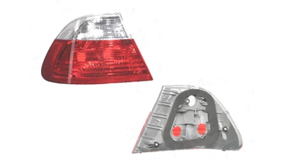 Stop spate lampa Bmw Seria 3 (E46), Coupe, 05.1999-03.2003, spate, Stanga, partea exterioara; P21/4W+P21W+PY21W; rosu-alb; fara suport bec; omologare: ECE/SAE, DEPO