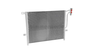 Condensator climatizare BMW Seria 3 E46, 02.2002-02.2005, motor 1.8, 85 kw benzina, 316i/ti;, full aluminiu brazat, 565 (520)x420x16 mm, fara filtru uscator