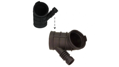 Furtun filtru aer, tubulatura filtru Bmw Seria 3 E46 1998-2006, Seria 5 E39 1995-2003, Seria 7 E38 1994-2001, Z3 E36/7/8 1995-2003, cauciuc, BestAutoVest 2008PF-1