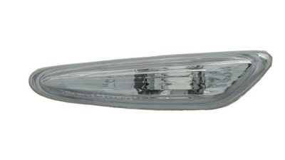 Lampa semnalizare laterala Bmw Seria 3 (E46), Sedan/Combi, 06.1998-06.2005; X3 (E83), 06.2003-11.2010, fata, Dreapta, WY5W; alb; fara suport becuri, DEPO