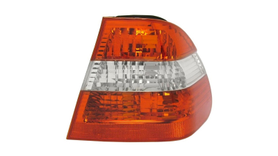 Stop spate lampa Bmw Seria 3 (E46), Sedan,10.2001-06.2005, Sedan, partea Dreapta, exterior; tip bec P21/5W+P21W; rosu-alb; fara soclu bec; Omologare: ECE/SAE, DEPO
