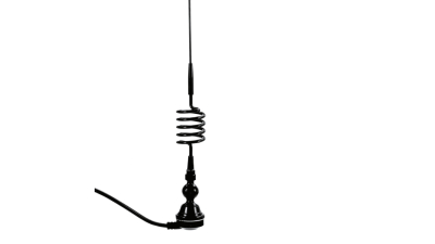 Antena auto Carpoint, cu arc, culoare neagra, unghi ajustabil, lungime cablu 1.3 metri

