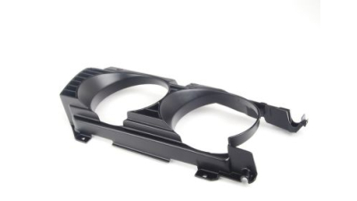 Grila radiator Bmw Seria 5 E34 1994-1995, dreapta, negru, 51138148312, 201516-3, grila faruri