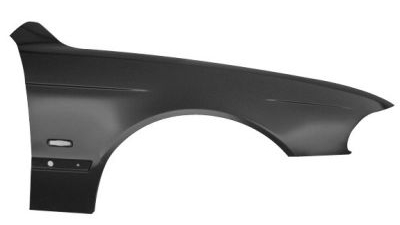 Aripa fata Bmw Seria 5 (E39), 01.1996-06.2004, partea Dreapta, cu gaura pentru semnalizare, 41358162134, 201602